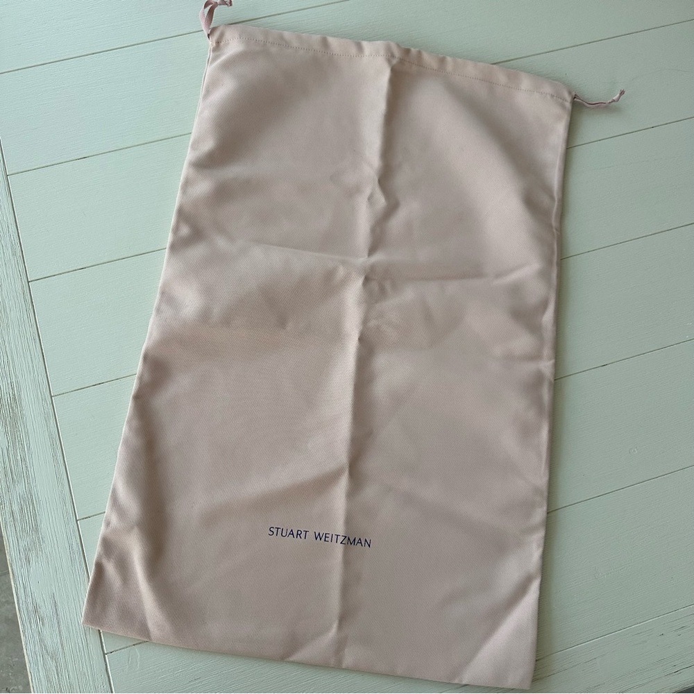 STUART WEITZMAN PINK DUST BAG